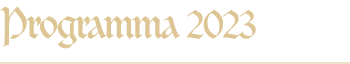 Programma 2023